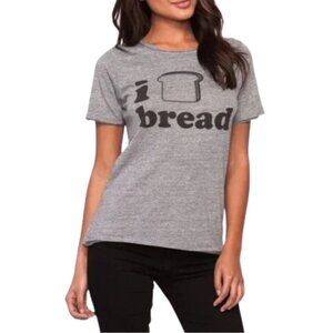 NEW Chaser I Loaf Bread Heathered Gray Tee Sz. M